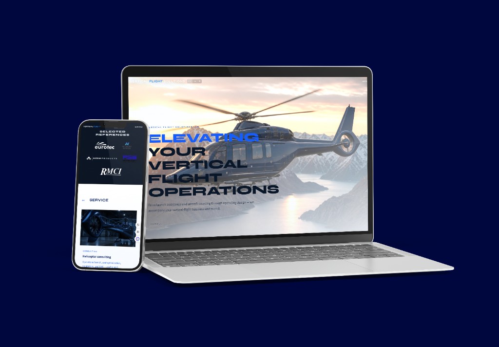 VFS LLC（Vertical Flight Solutions）航空会社向けコンサルのコーポレートサイト